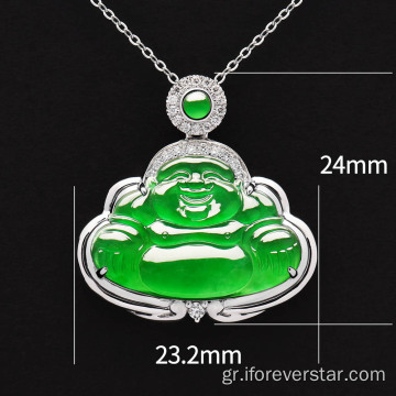 Εξαιρετική υψηλής ποιότητας Jadeite Jade Buddha